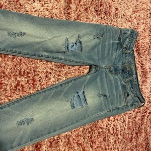 Distressed American Eagle Jeans